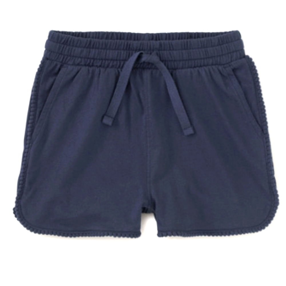 Tea Collection Pom-Pom Shorts / Indigo / Size: 12